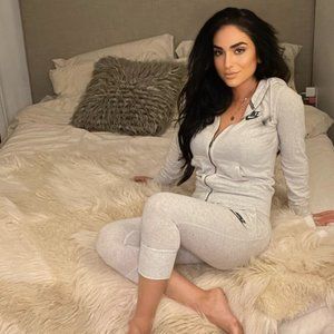 Nike Capri Jogger and Zip Hooded Jacket 2-Piece Set